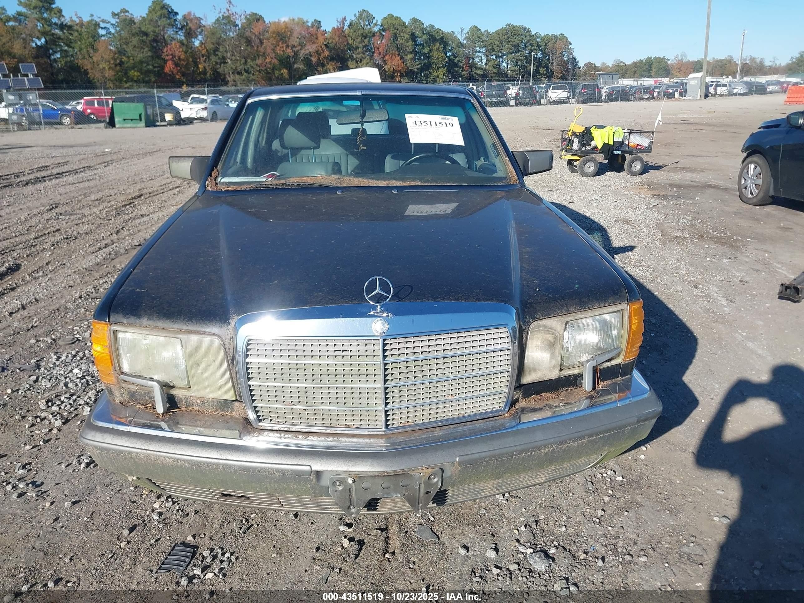 1988 Mercedes-benz 560 Sel Black vin: WDBCA39D0JA385295