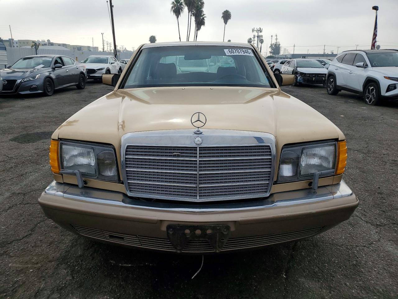 1986 Mercedes-benz 560 Sel Gold vin: WDBCA39D2GA249775