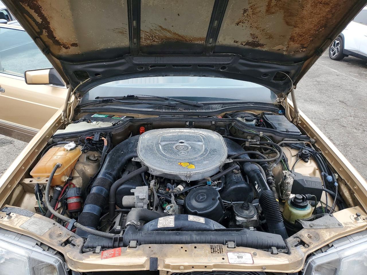 1986 Mercedes-benz 560 Sel Gold vin: WDBCA39D2GA249775