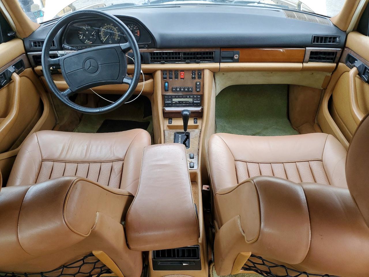 1986 Mercedes-benz 560 Sel Gold vin: WDBCA39D2GA249775