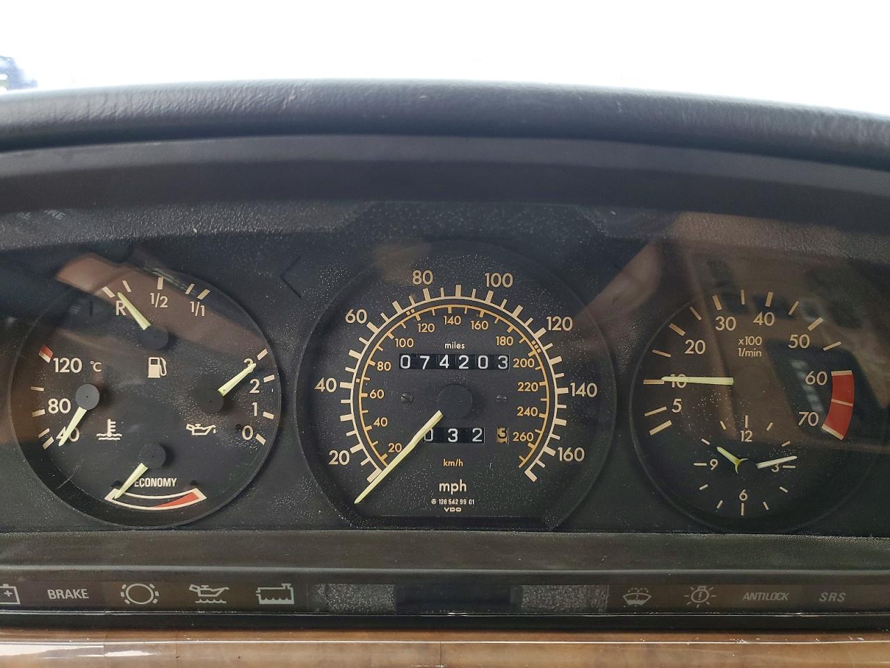 1986 Mercedes-benz 560 Sel Gold vin: WDBCA39D2GA249775