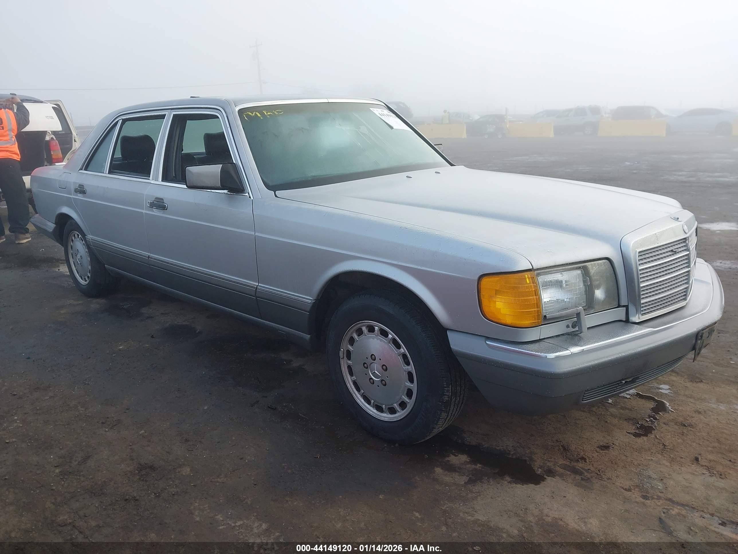 1986 Mercedes-benz 560 Sel Gray vin: WDBCA39D2GA265703