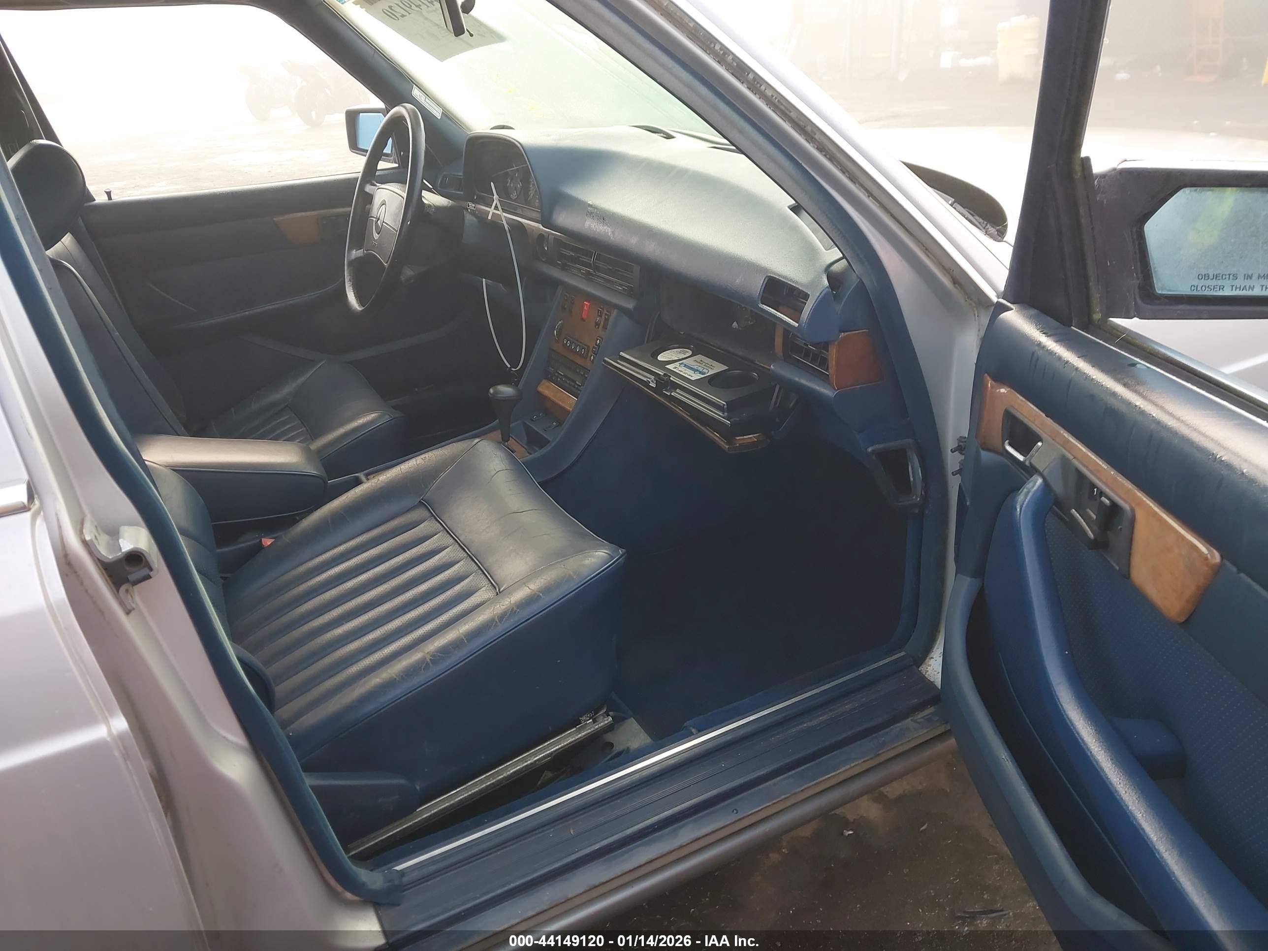1986 Mercedes-benz 560 Sel Gray vin: WDBCA39D2GA265703