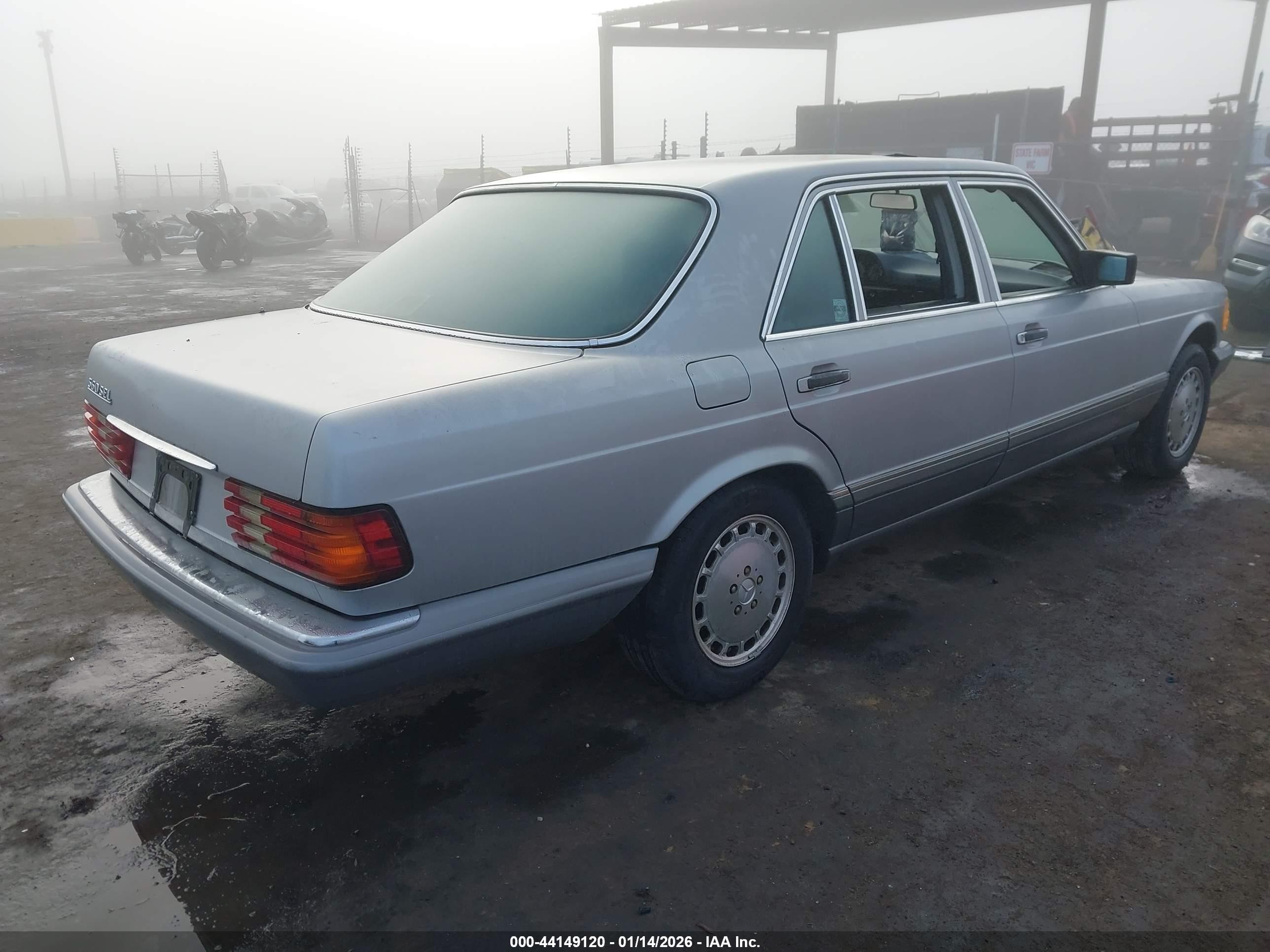 1986 Mercedes-benz 560 Sel Gray vin: WDBCA39D2GA265703