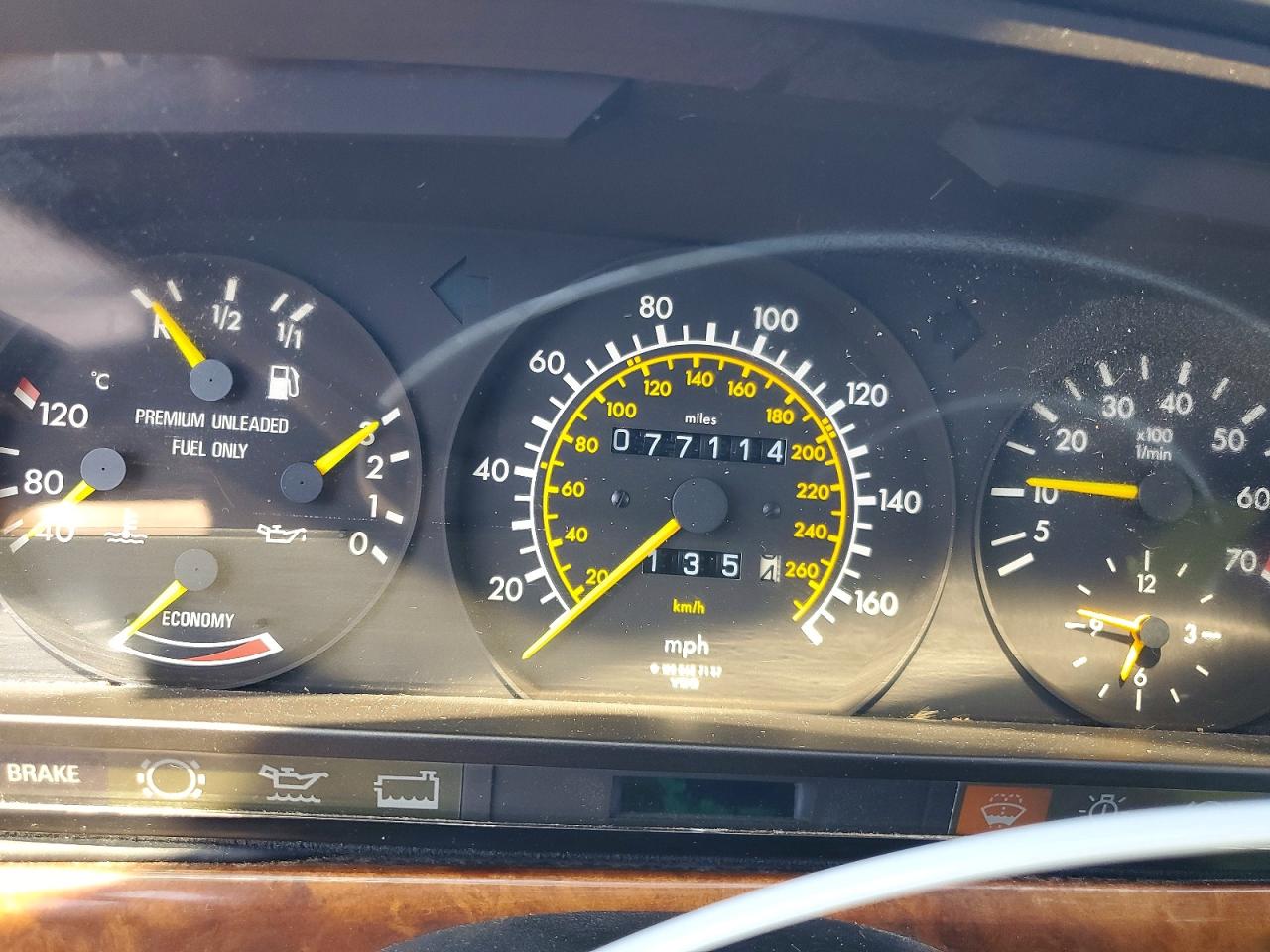1988 Mercedes-benz 560 Sel Beige vin: WDBCA39D2JA394998