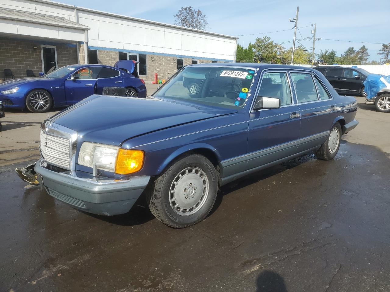 1986 Mercedes-benz 560 Sel Blue vin: WDBCA39D3GA260767
