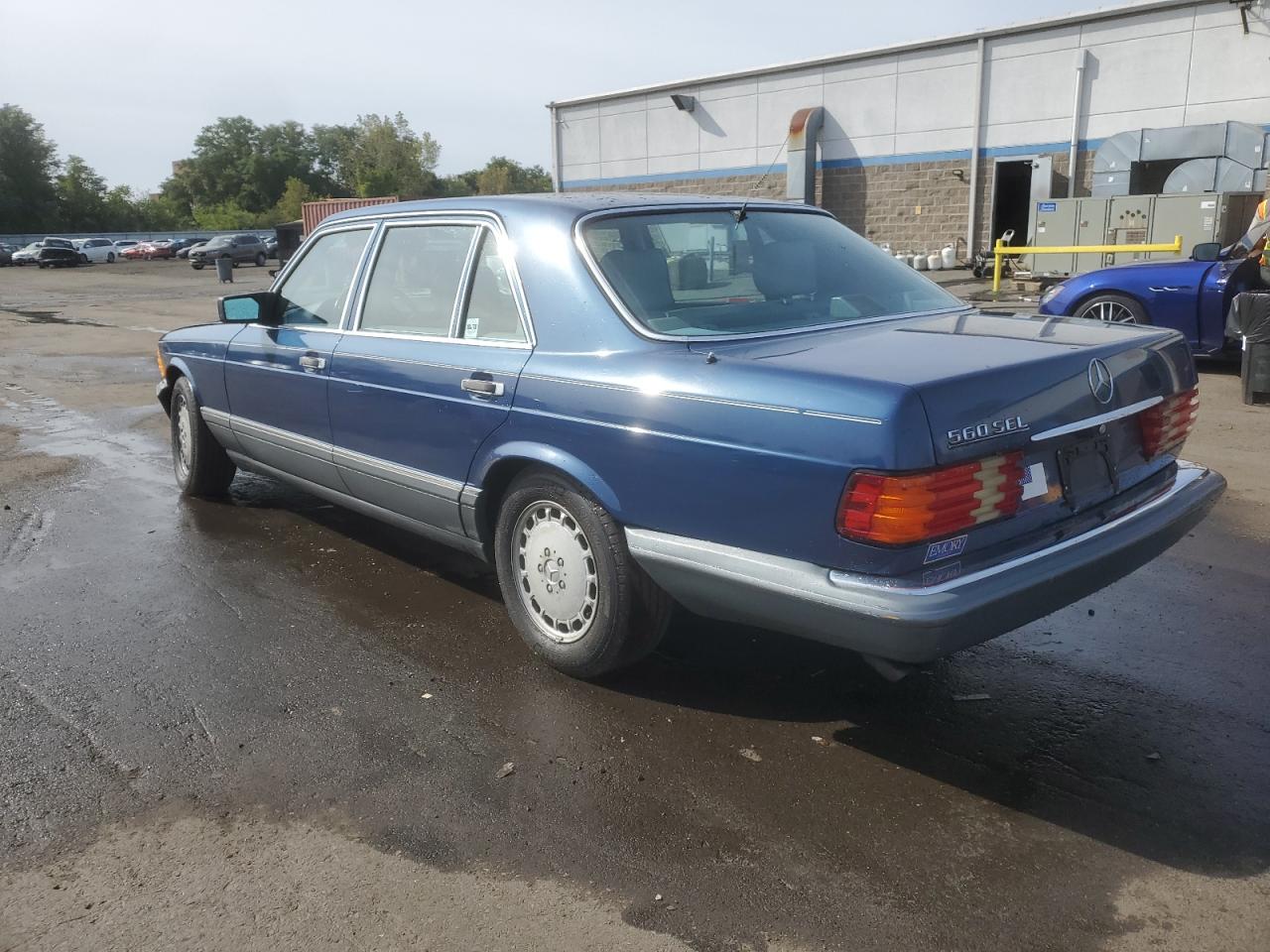 1986 Mercedes-benz 560 Sel Blue vin: WDBCA39D3GA260767