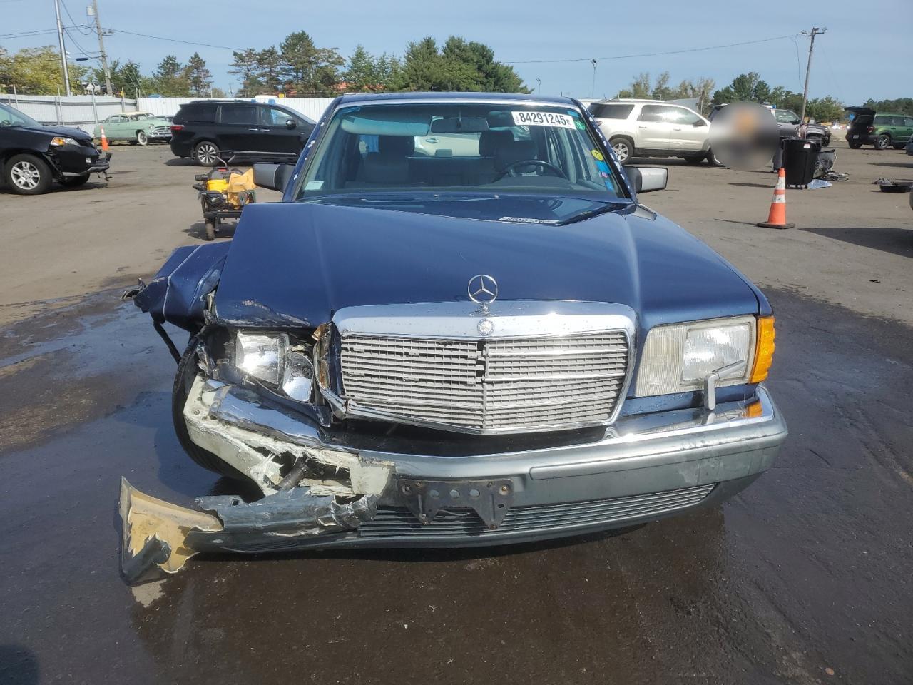 1986 Mercedes-benz 560 Sel Blue vin: WDBCA39D3GA260767