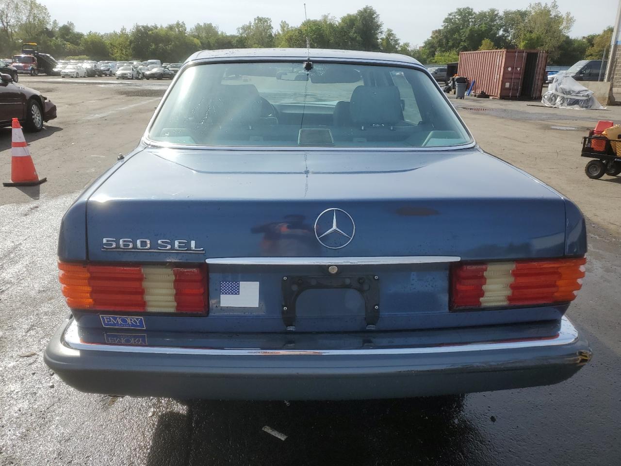 1986 Mercedes-benz 560 Sel Blue vin: WDBCA39D3GA260767