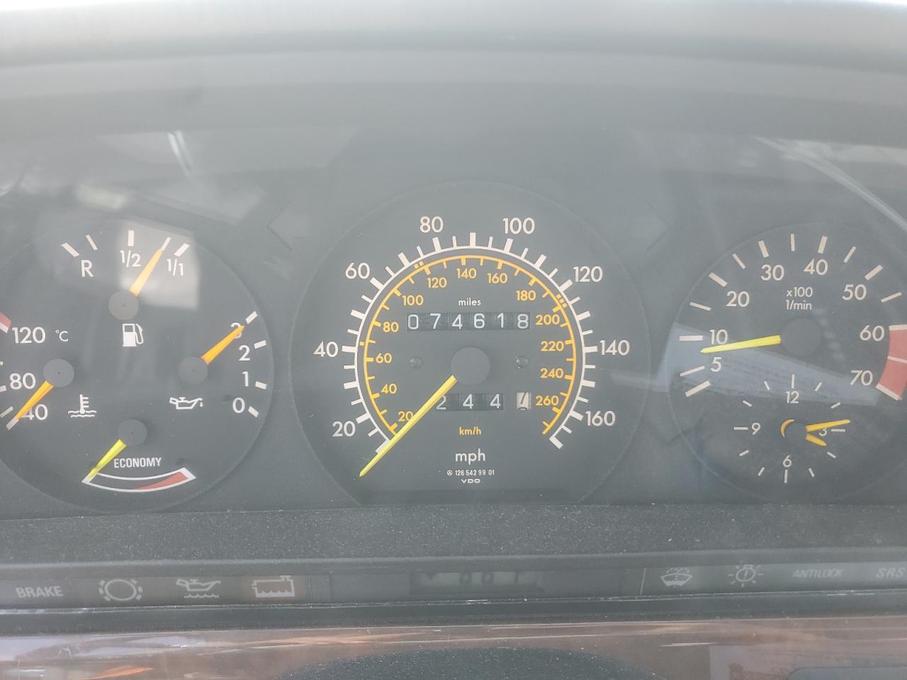 1986 Mercedes-benz 560 Sel Blue vin: WDBCA39D3GA260767