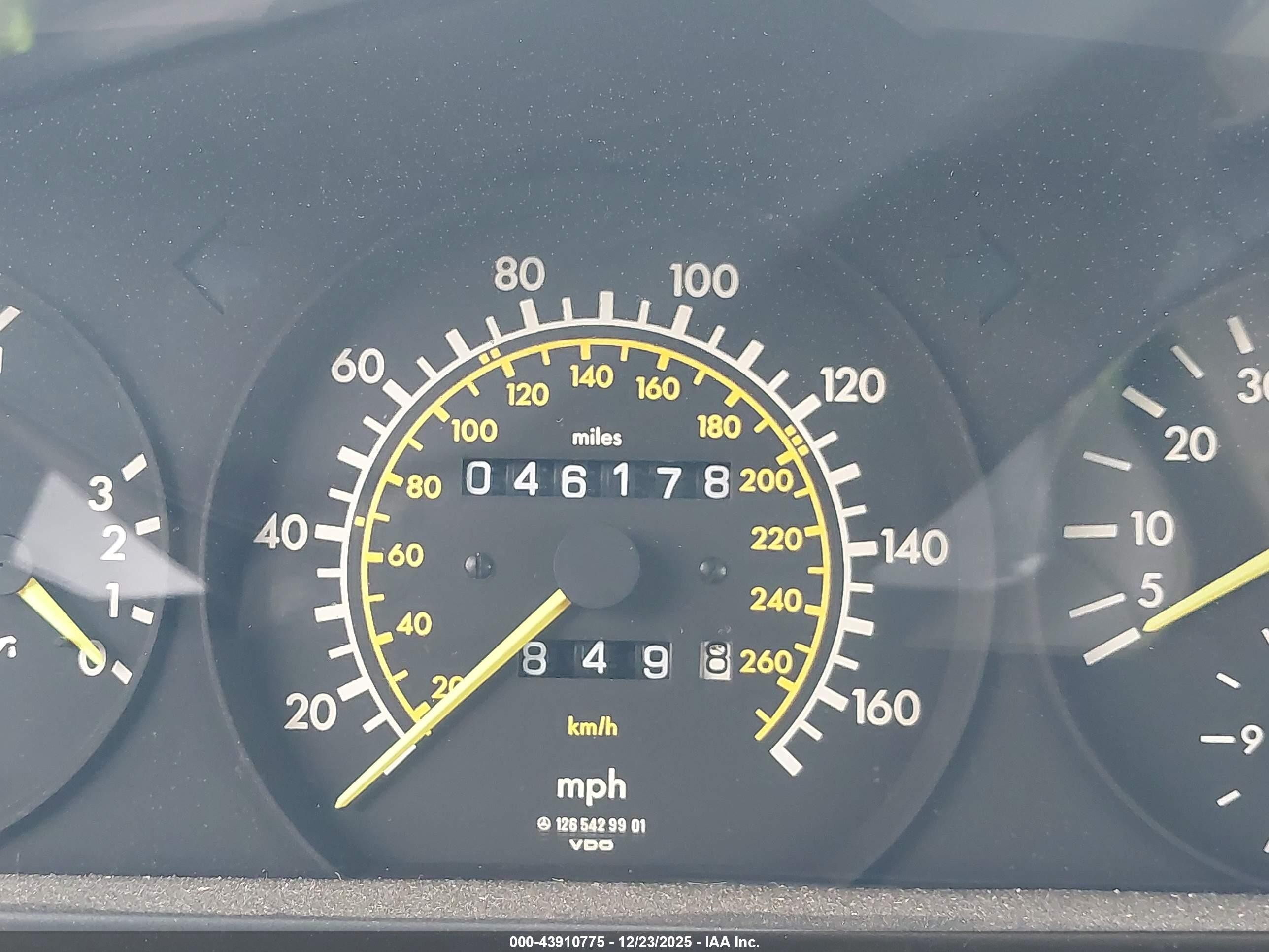 1986 Mercedes-benz 560 Sel Beige vin: WDBCA39D4GA228524