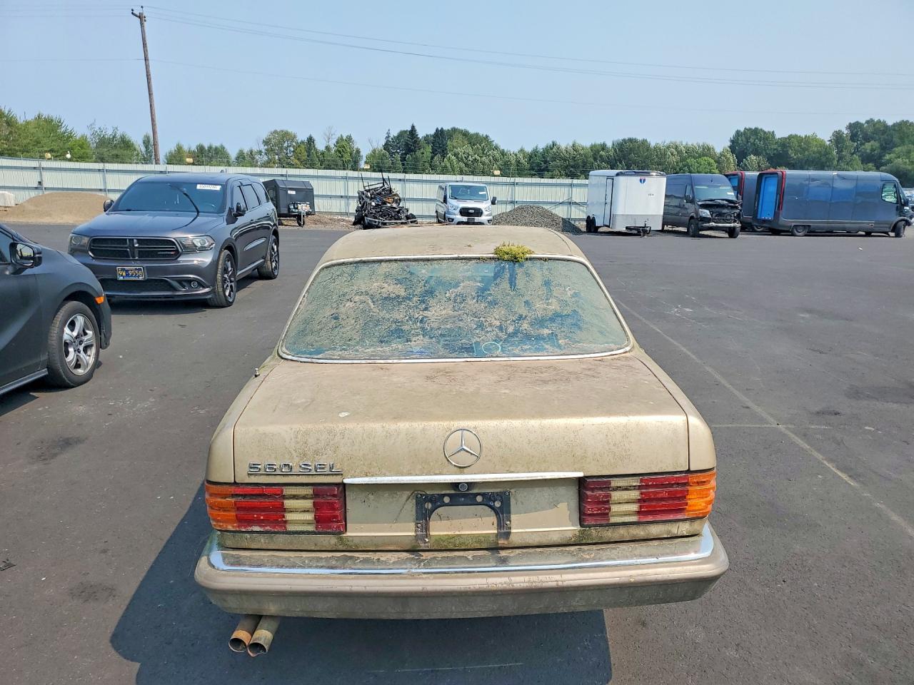 1986 Mercedes-benz 560 Sel Желто-коричневый vin: WDBCA39D5GA212428