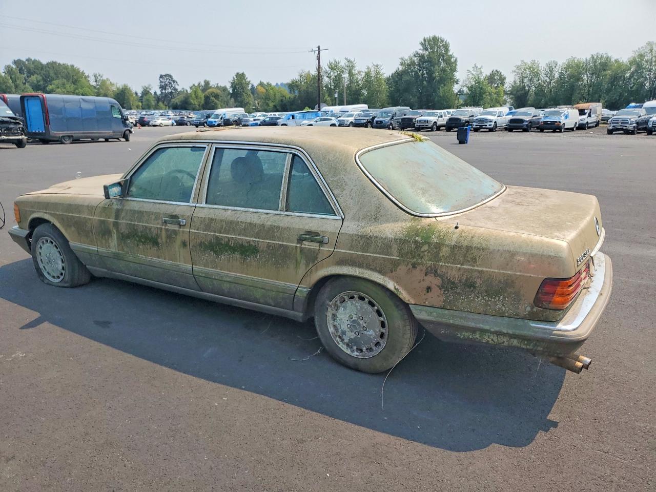 1986 Mercedes-benz 560 Sel Желто-коричневый vin: WDBCA39D5GA212428