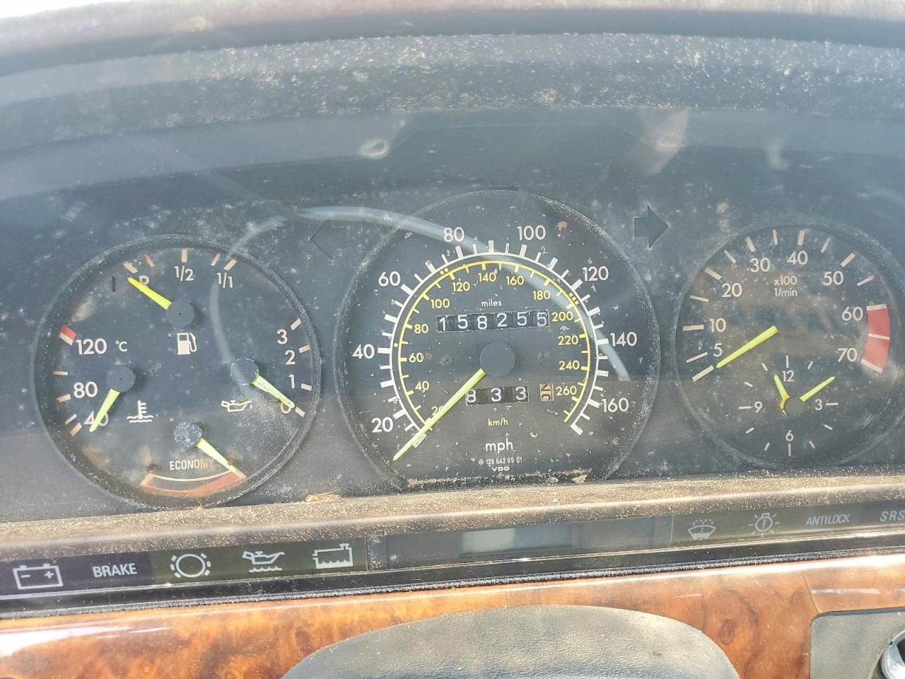 1986 Mercedes-benz 560 Sel Желто-коричневый vin: WDBCA39D5GA212428