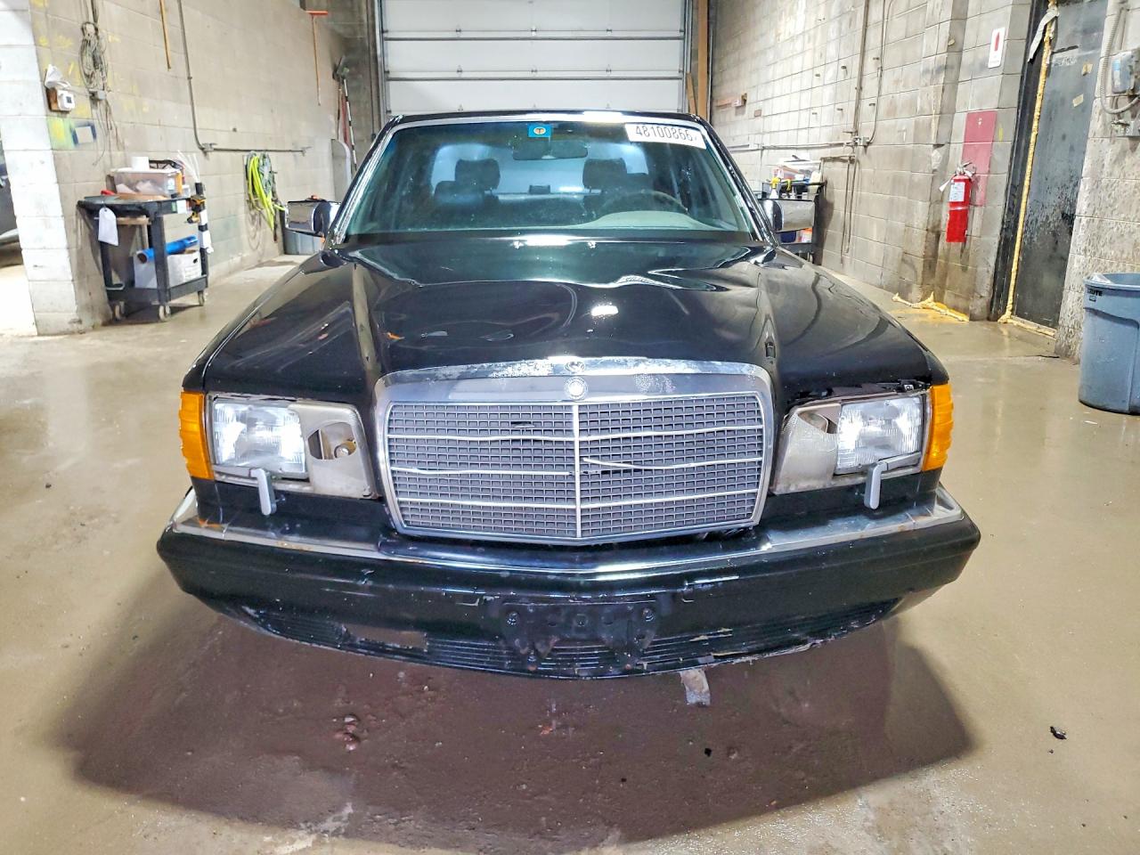 1986 Mercedes Benz 560 Sel Black vin: WDBCA39D6GA208789