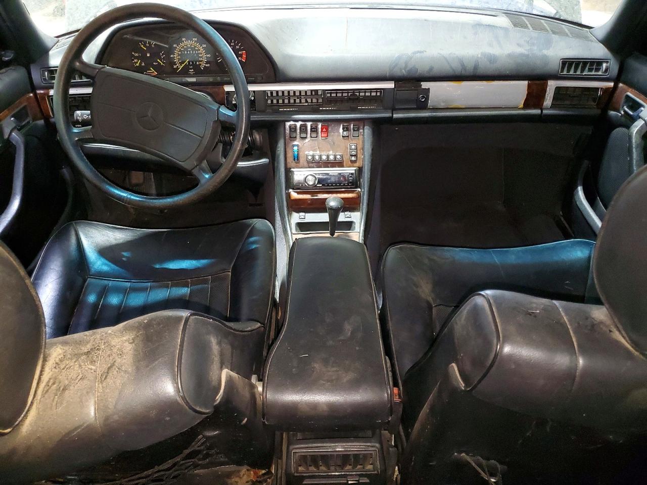1986 Mercedes Benz 560 Sel Black vin: WDBCA39D6GA208789