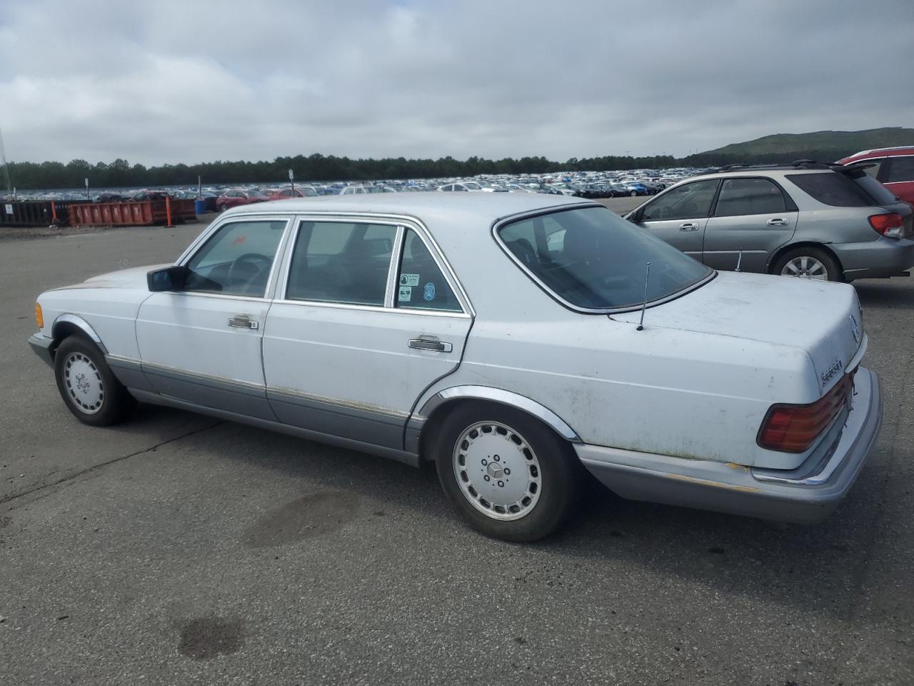 1986 Mercedes-benz 560 Sel White vin: WDBCA39D6GA262237
