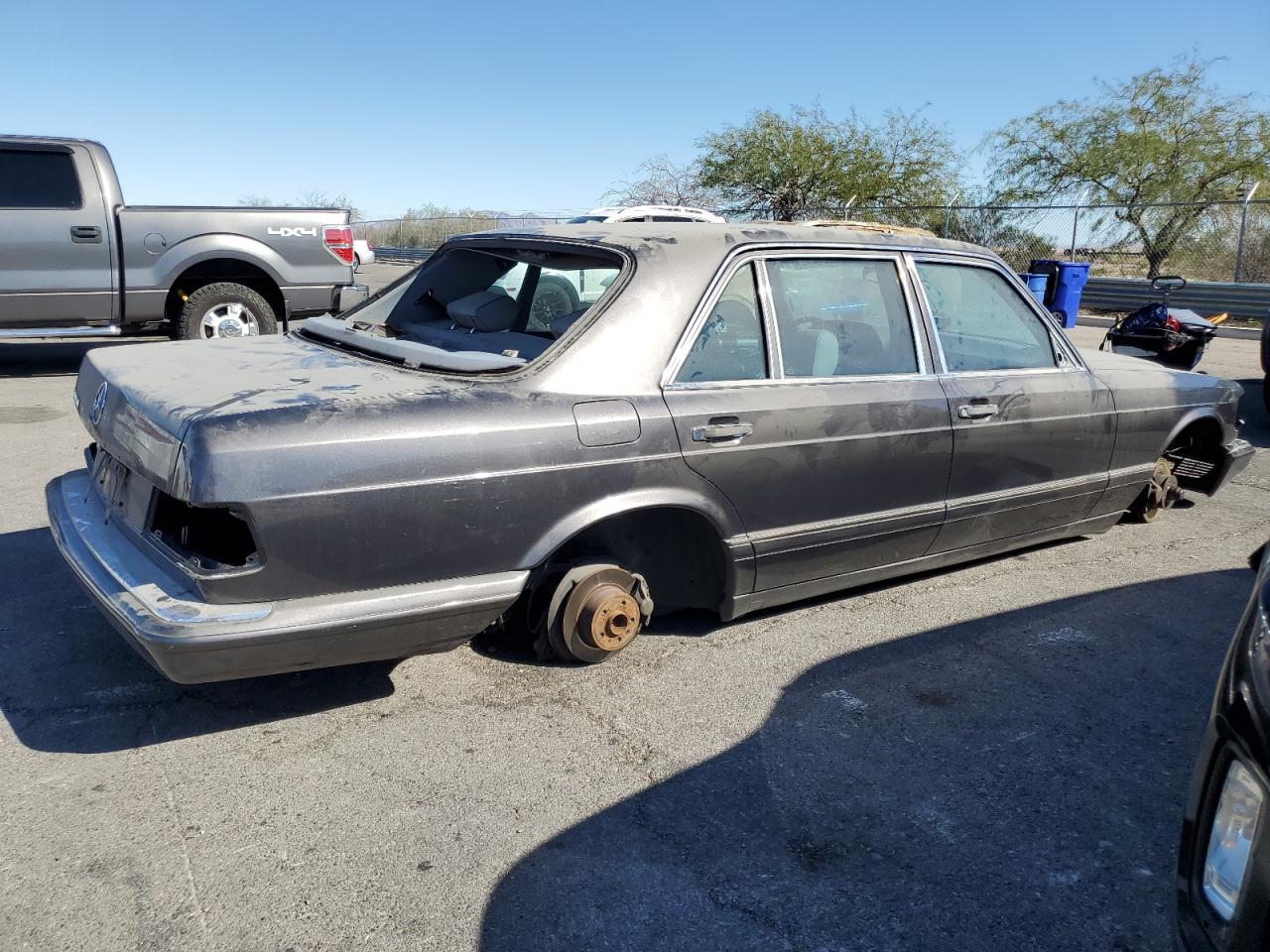 1986 Mercedes-benz 560 Sel Gray vin: WDBCA39D6GA264568