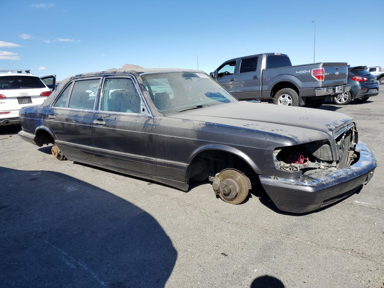 1986 Mercedes-benz 560 Sel Gray vin: WDBCA39D6GA264568