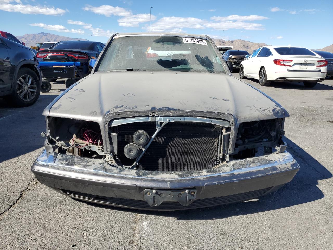 1986 Mercedes-benz 560 Sel Gray vin: WDBCA39D6GA264568