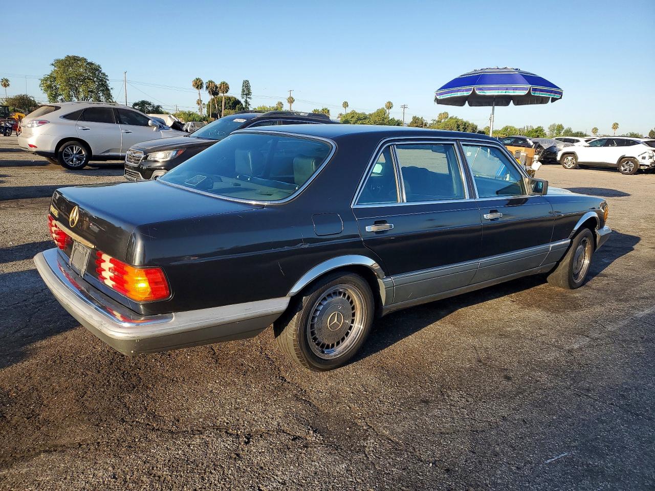 1986 Mercedes-benz 560 Sel Gray vin: WDBCA39D6GA265400