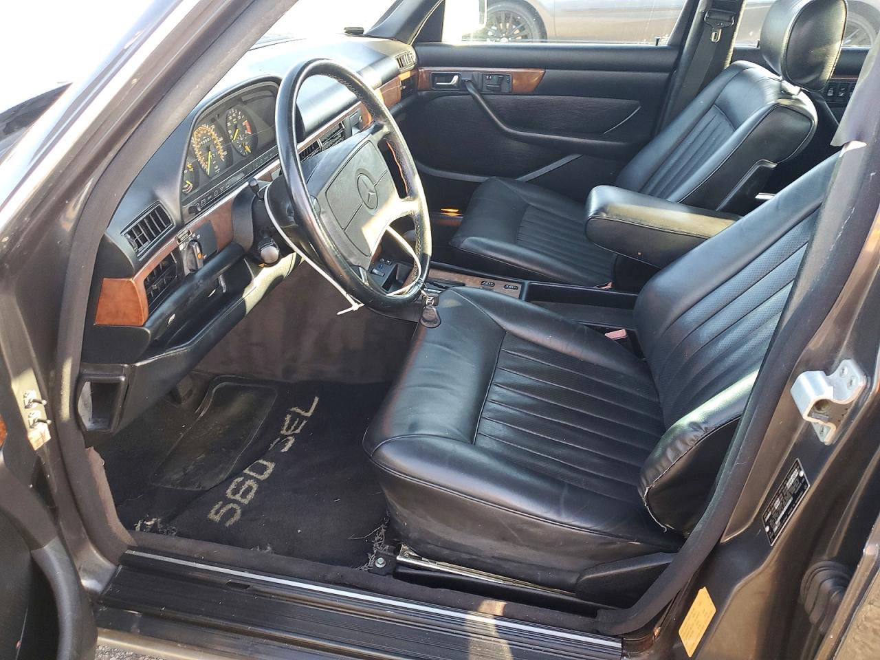 1986 Mercedes-benz 560 Sel Gray vin: WDBCA39D6GA265400