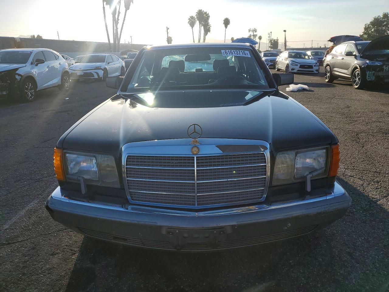 1986 Mercedes-benz 560 Sel Gray vin: WDBCA39D6GA265400