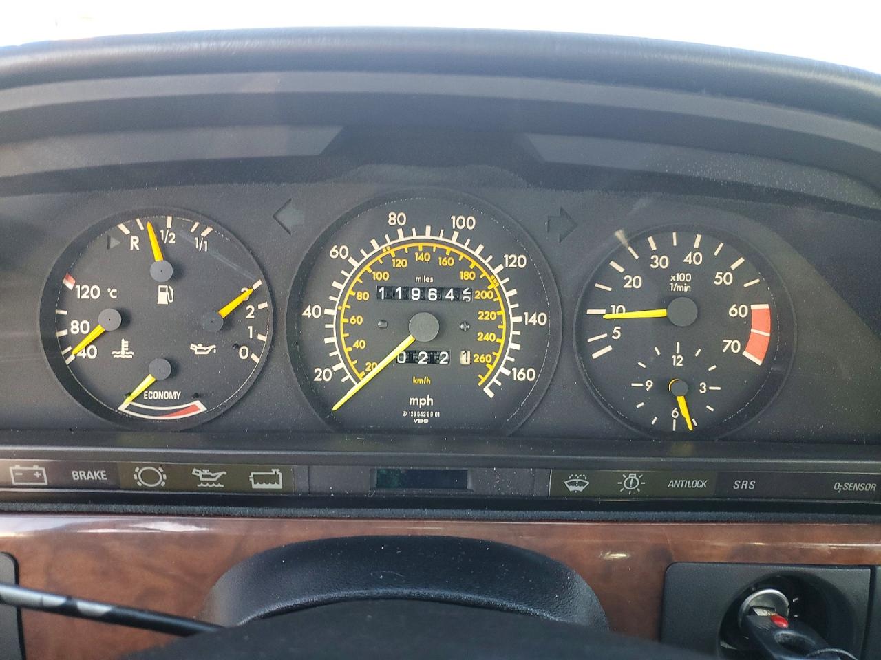 1986 Mercedes-benz 560 Sel Gray vin: WDBCA39D6GA265400