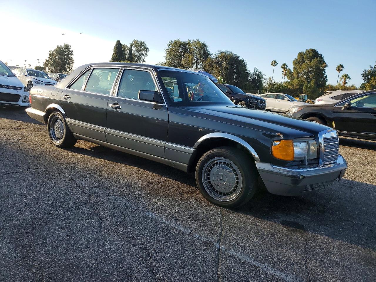 1986 Mercedes-benz 560 Sel Gray vin: WDBCA39D6GA265400