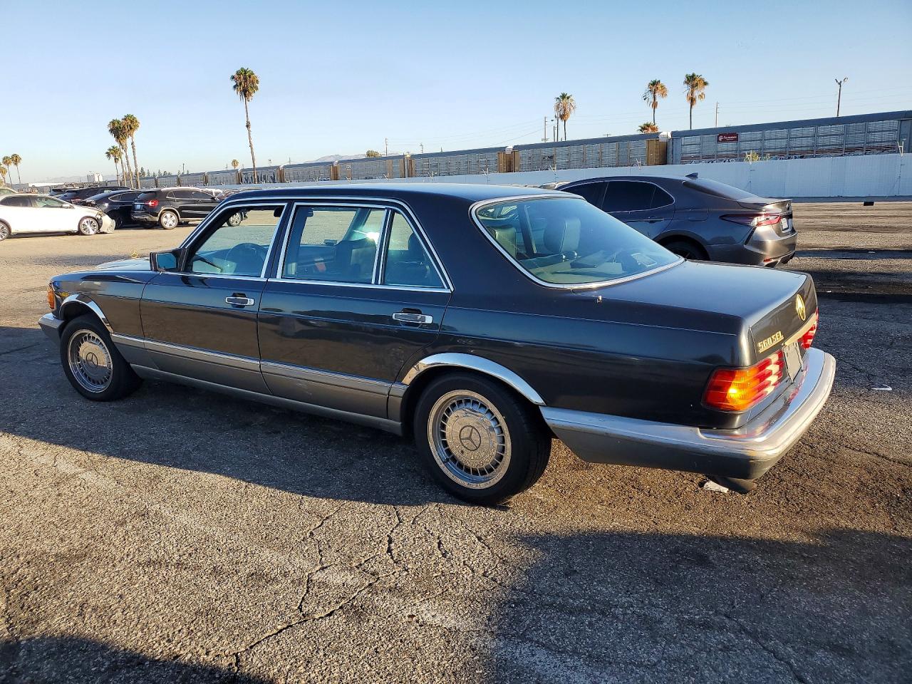 1986 Mercedes-benz 560 Sel Gray vin: WDBCA39D6GA265400