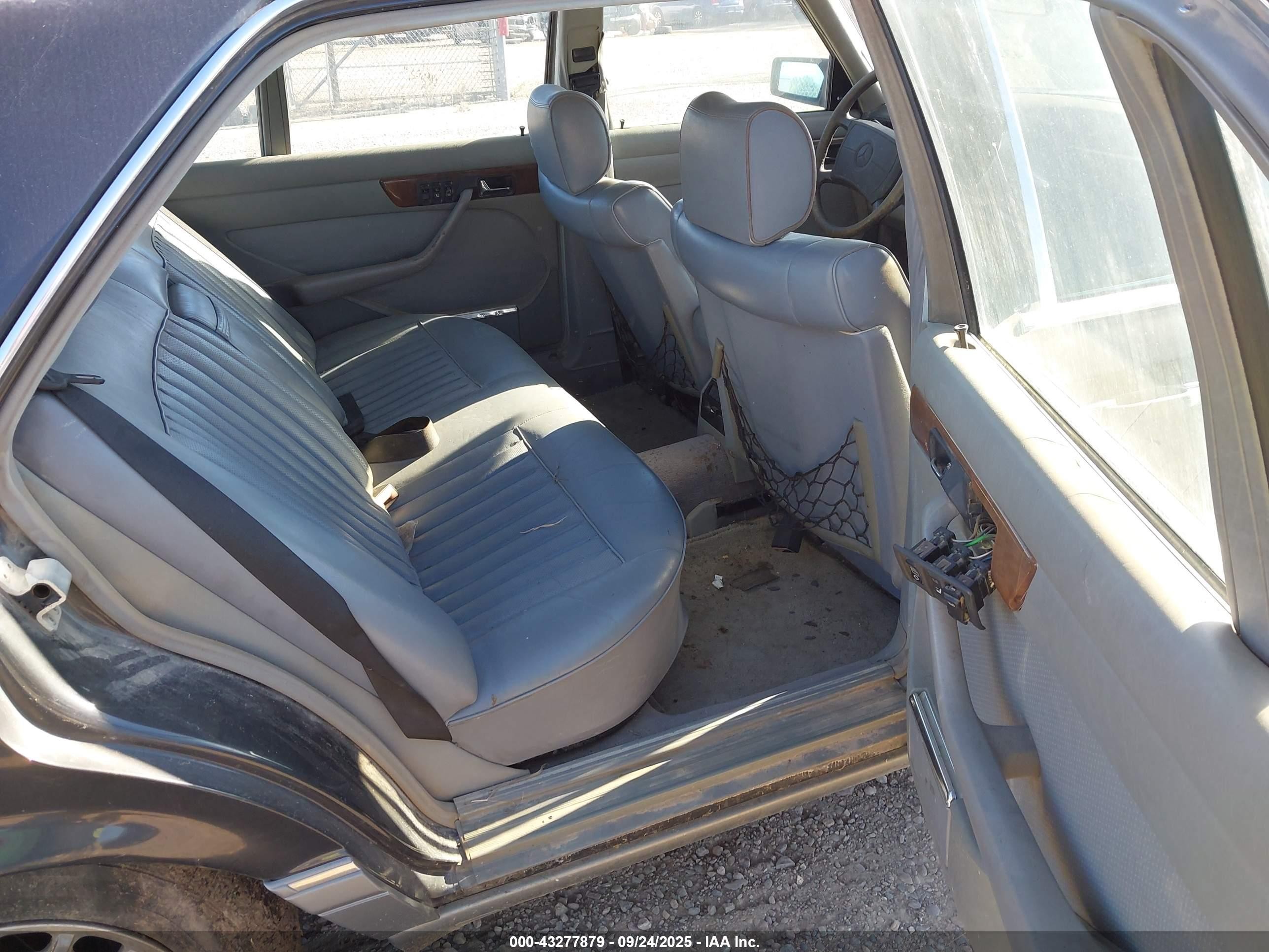 1987 Mercedes-benz 560 Sel Gray vin: WDBCA39D6HA358287