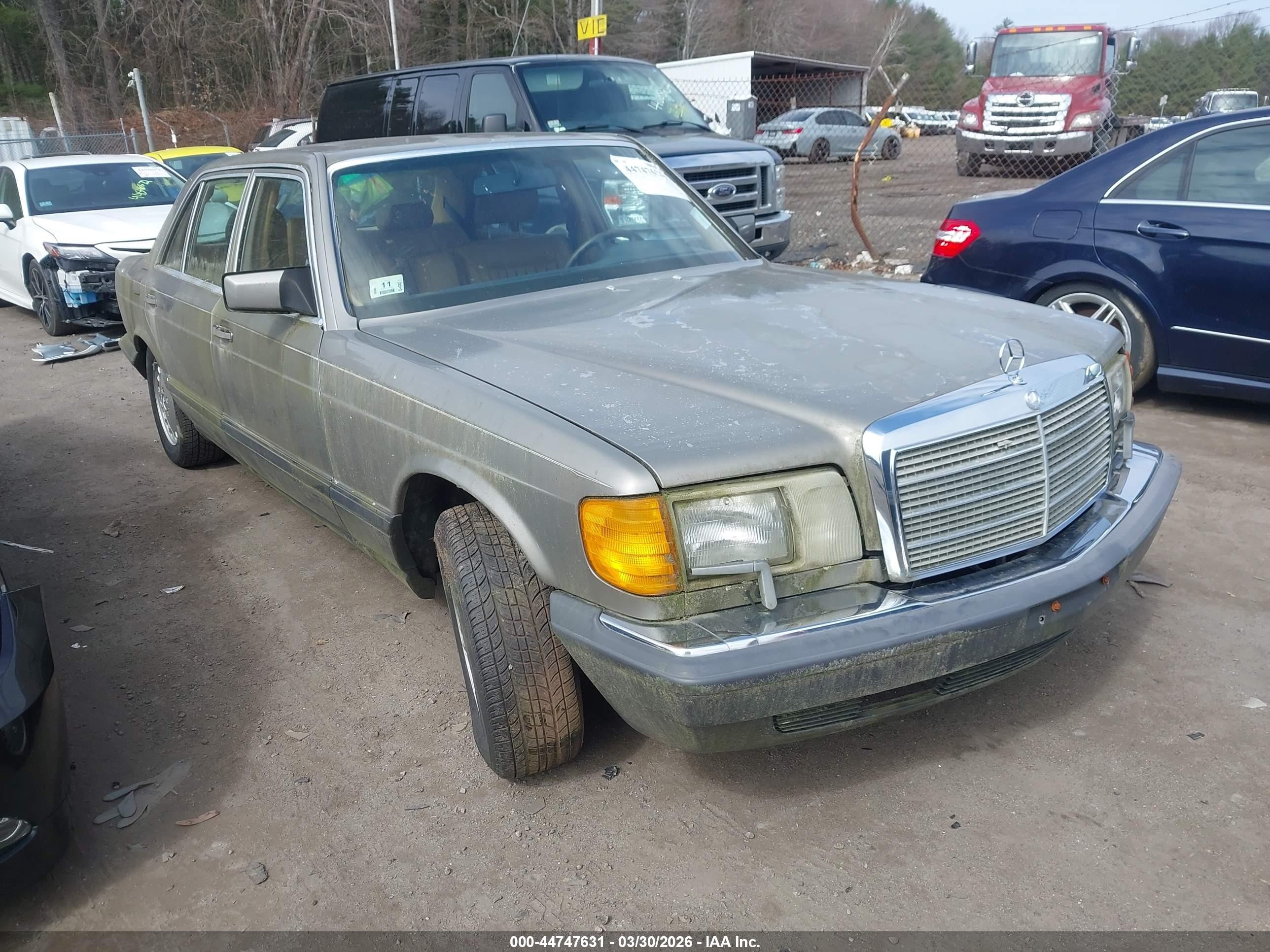 1988 Mercedes-benz 560 Sel Silver vin: WDBCA39D7JA390204