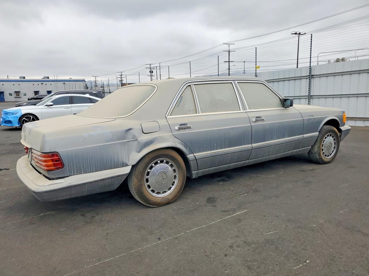 1988 Mercedes-benz 560 Sel Gray vin: WDBCA39D7JA398223
