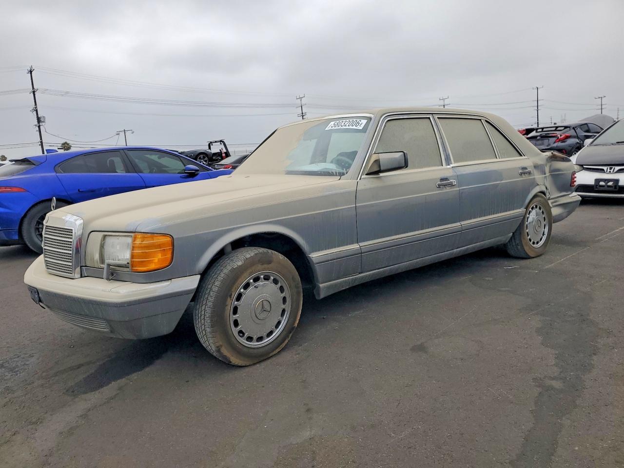 1988 Mercedes-benz 560 Sel Gray vin: WDBCA39D7JA398223
