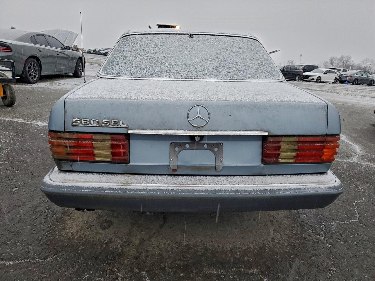 1987 Mercedes-benz 560 Sel Gray vin: WDBCA39D9HA353715