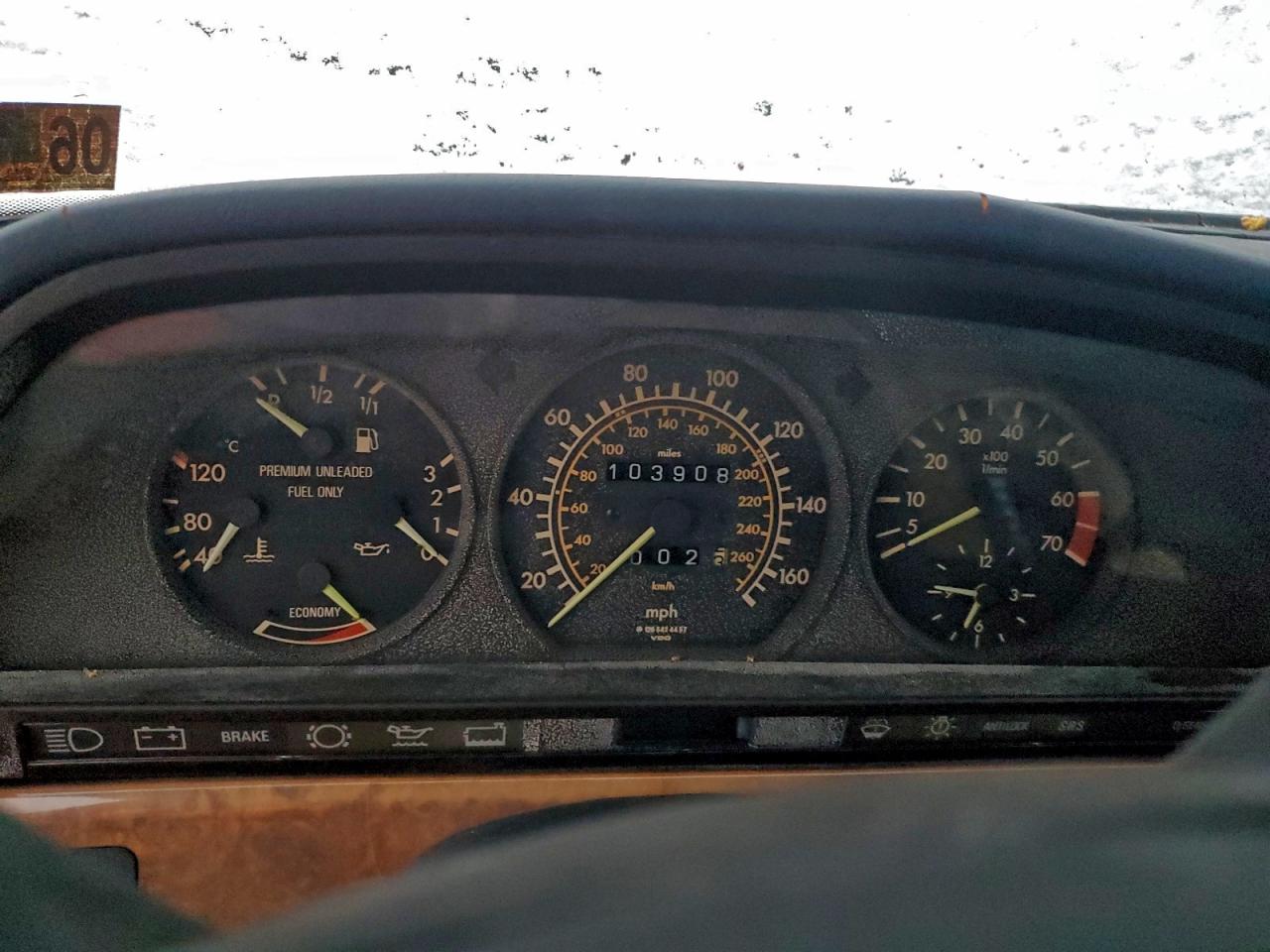1987 Mercedes-benz 560 Sel Gray vin: WDBCA39D9HA353715
