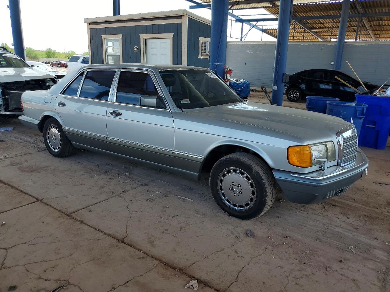 1988 Mercedes-benz 560 Sel Gray vin: WDBCA39DXJA373087