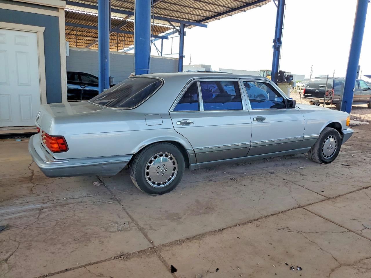 1988 Mercedes-benz 560 Sel Gray vin: WDBCA39DXJA373087