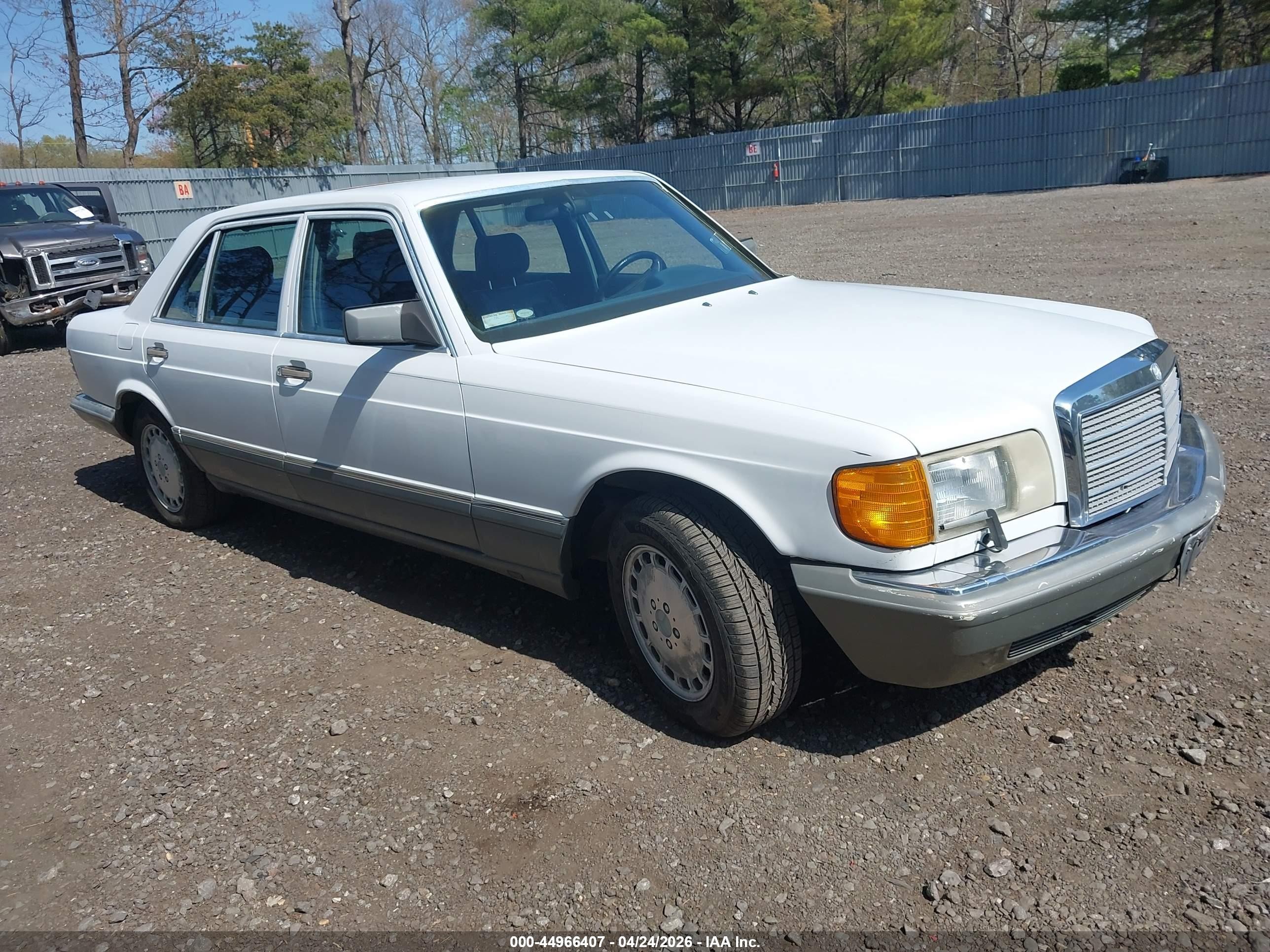 1988 Mercedes-benz 560 Sel Белый vin: WDBCA39DXJA420974