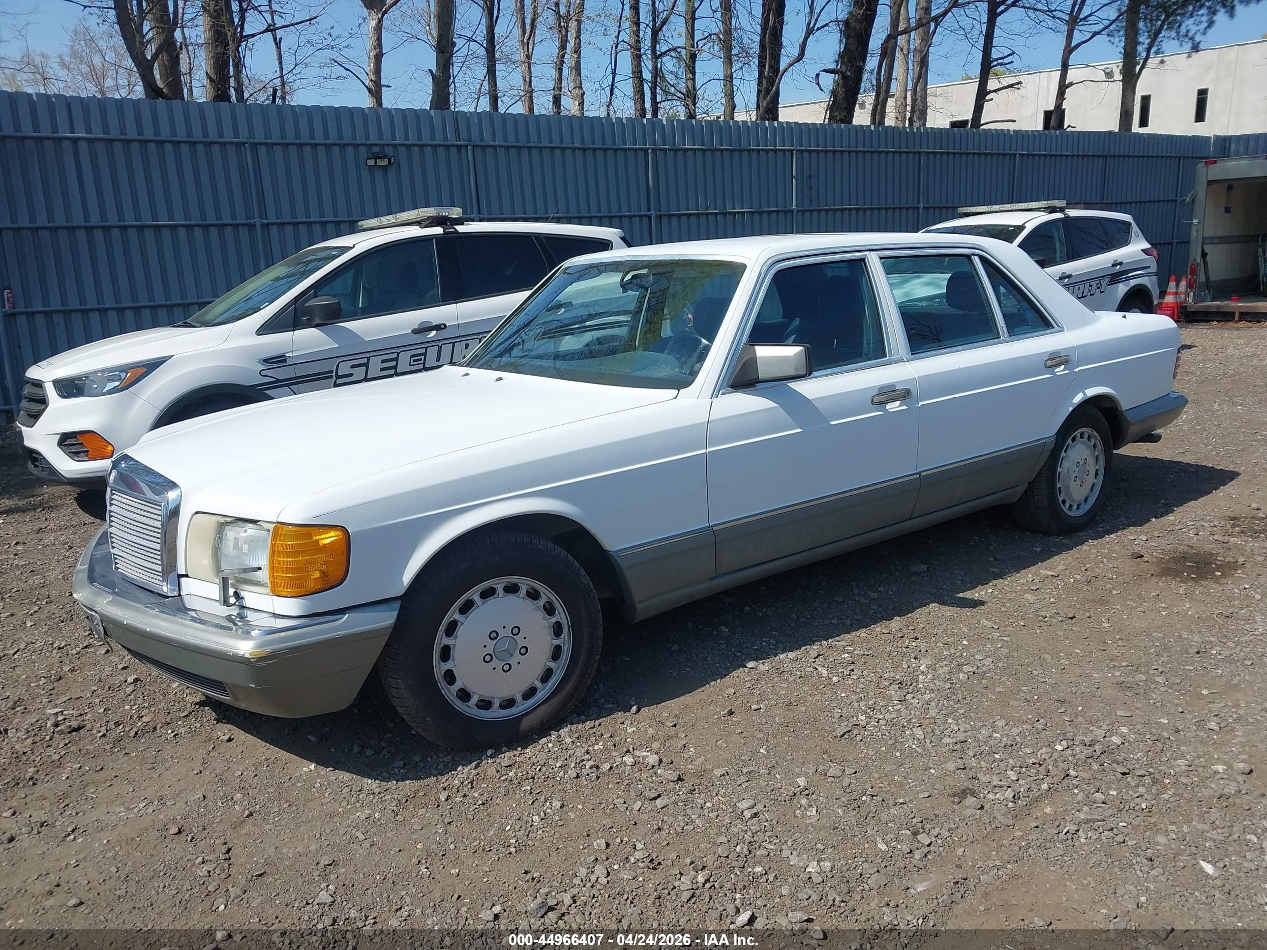 1988 Mercedes-benz 560 Sel Белый vin: WDBCA39DXJA420974