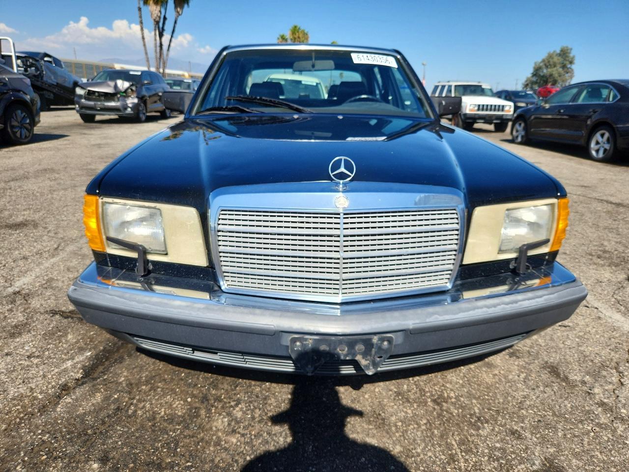 1989 Mercedes-benz 560 Sel Черный vin: WDBCA39E0KA485178