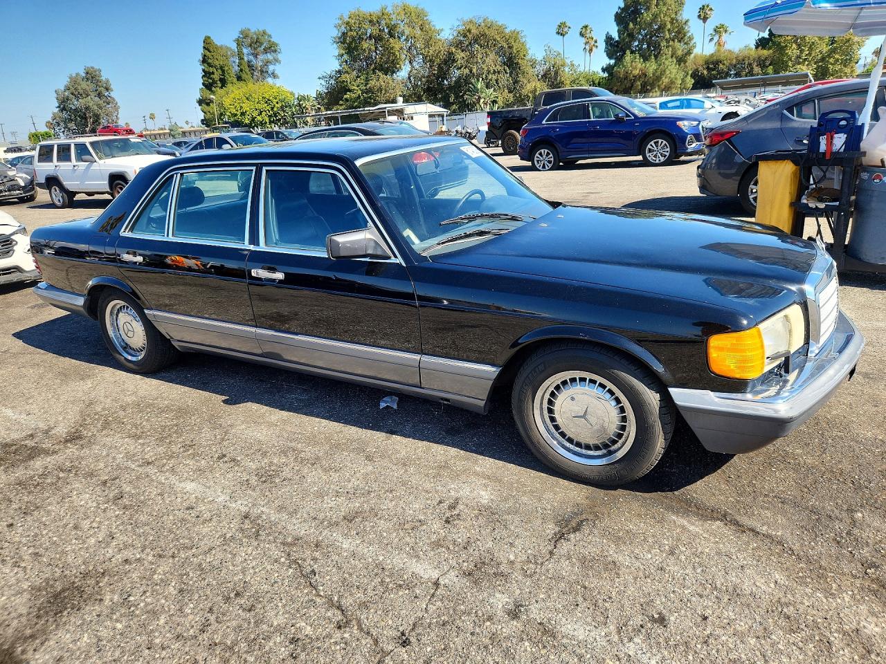 1989 Mercedes-benz 560 Sel Черный vin: WDBCA39E0KA485178