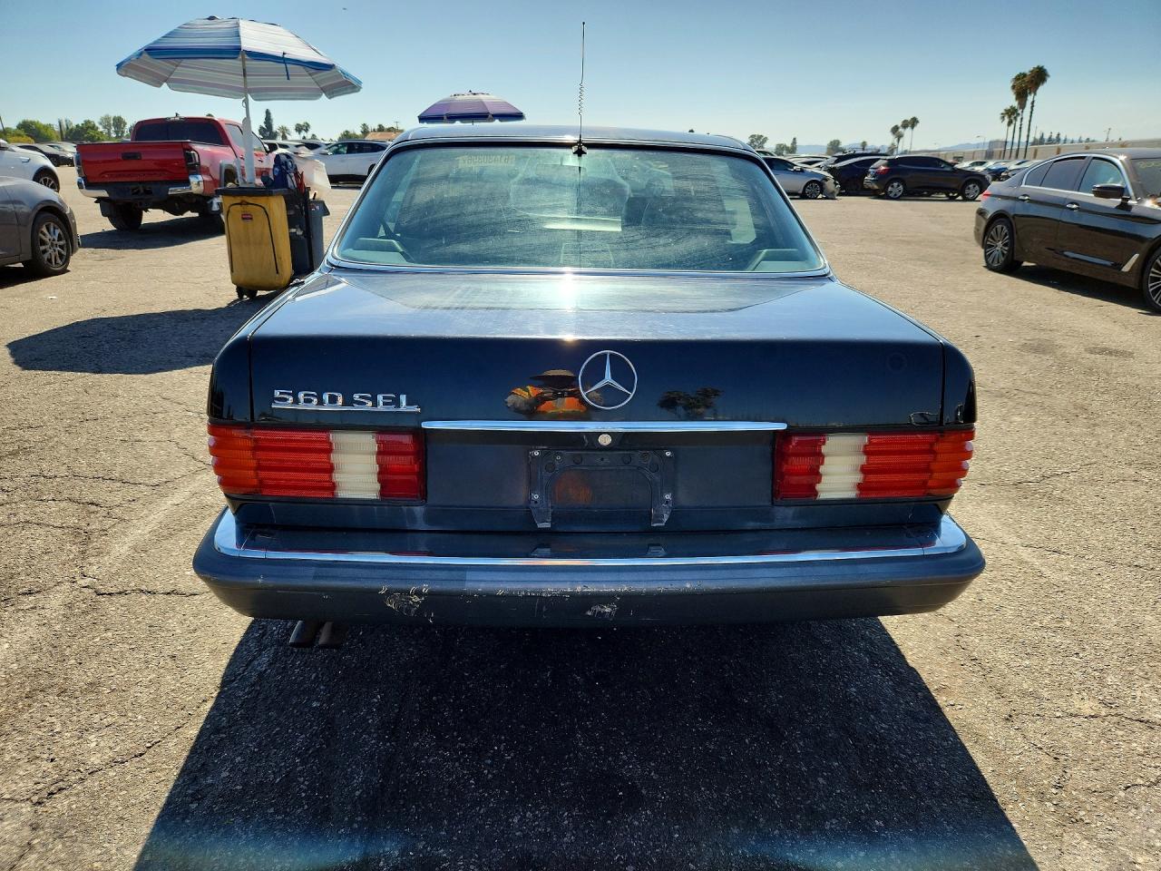 1989 Mercedes-benz 560 Sel Черный vin: WDBCA39E0KA485178