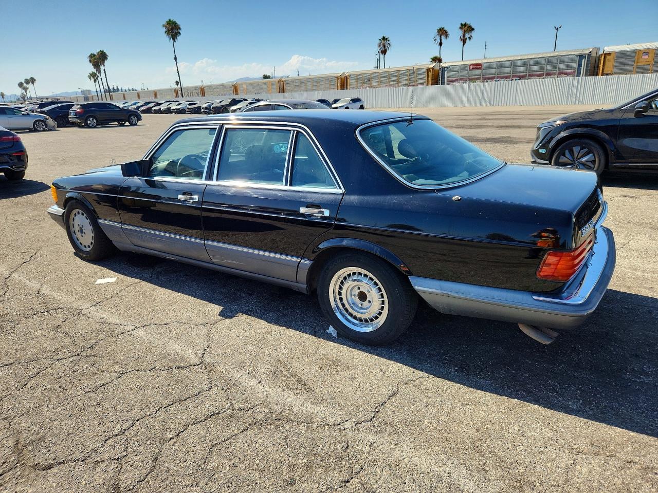 1989 Mercedes-benz 560 Sel Черный vin: WDBCA39E0KA485178