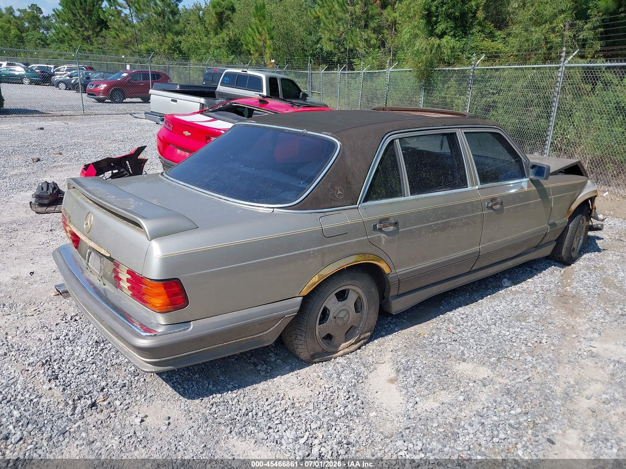 1990 Mercedes-benz 560 Sel Champagne vin: WDBCA39E1LA532090