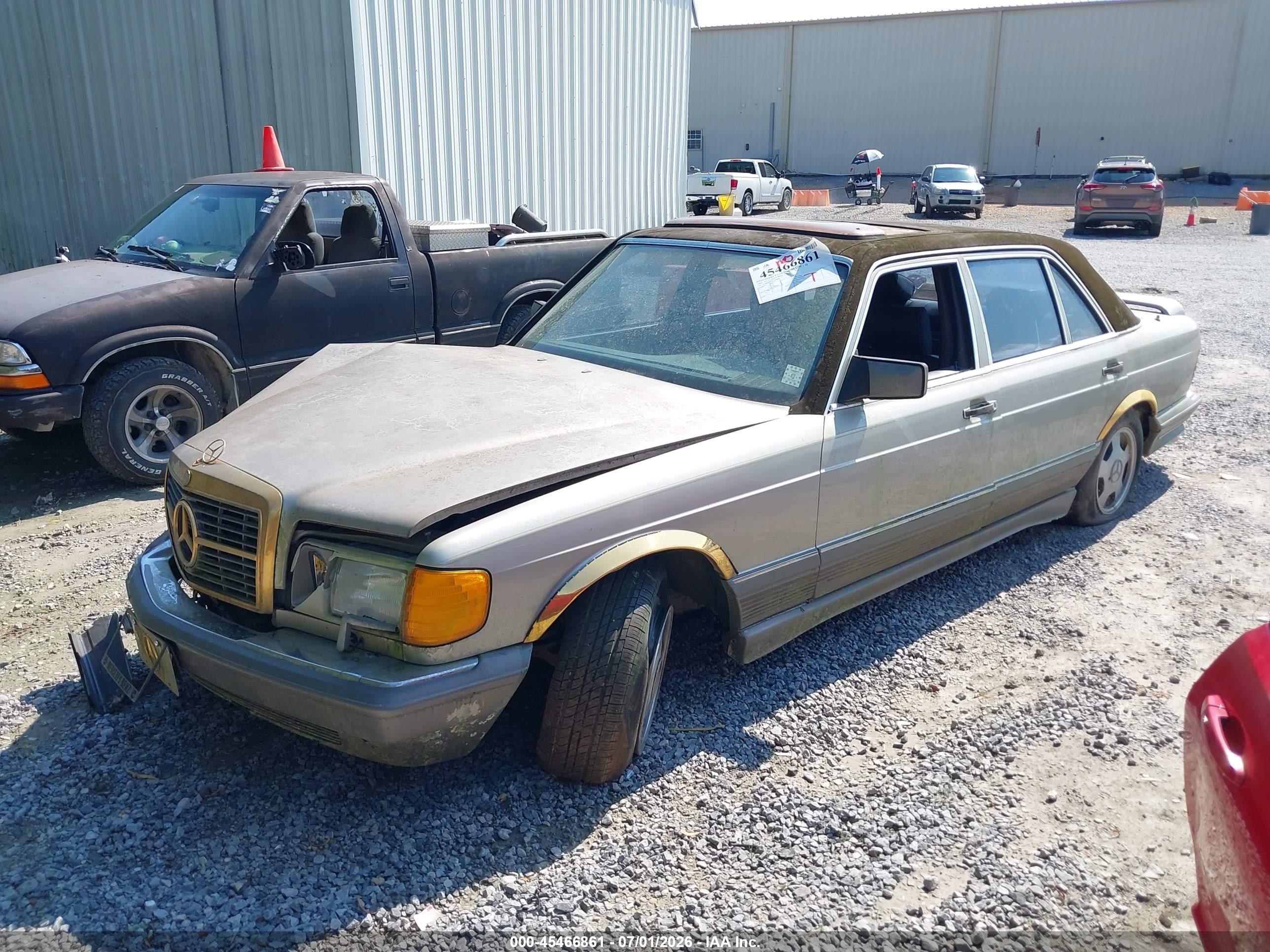 1990 Mercedes-benz 560 Sel Champagne vin: WDBCA39E1LA532090
