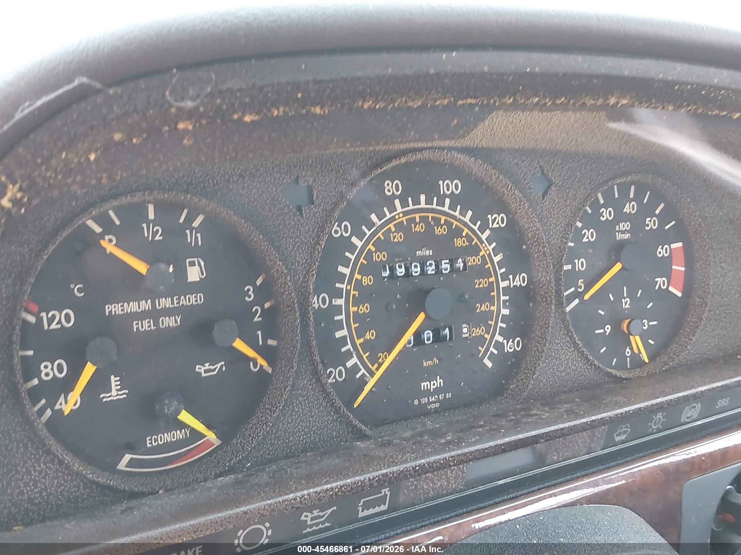 1990 Mercedes-benz 560 Sel Champagne vin: WDBCA39E1LA532090