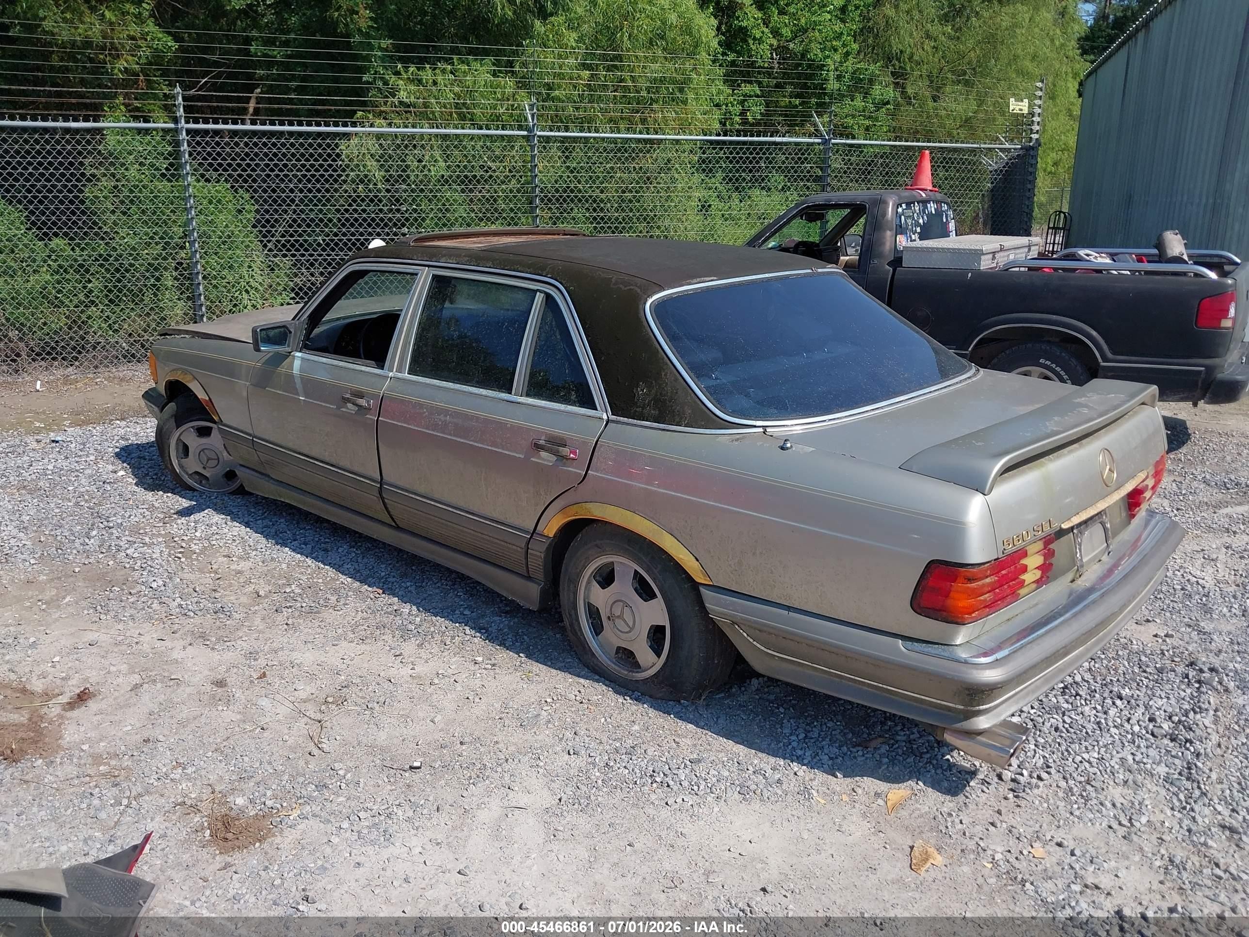 1990 Mercedes-benz 560 Sel Champagne vin: WDBCA39E1LA532090
