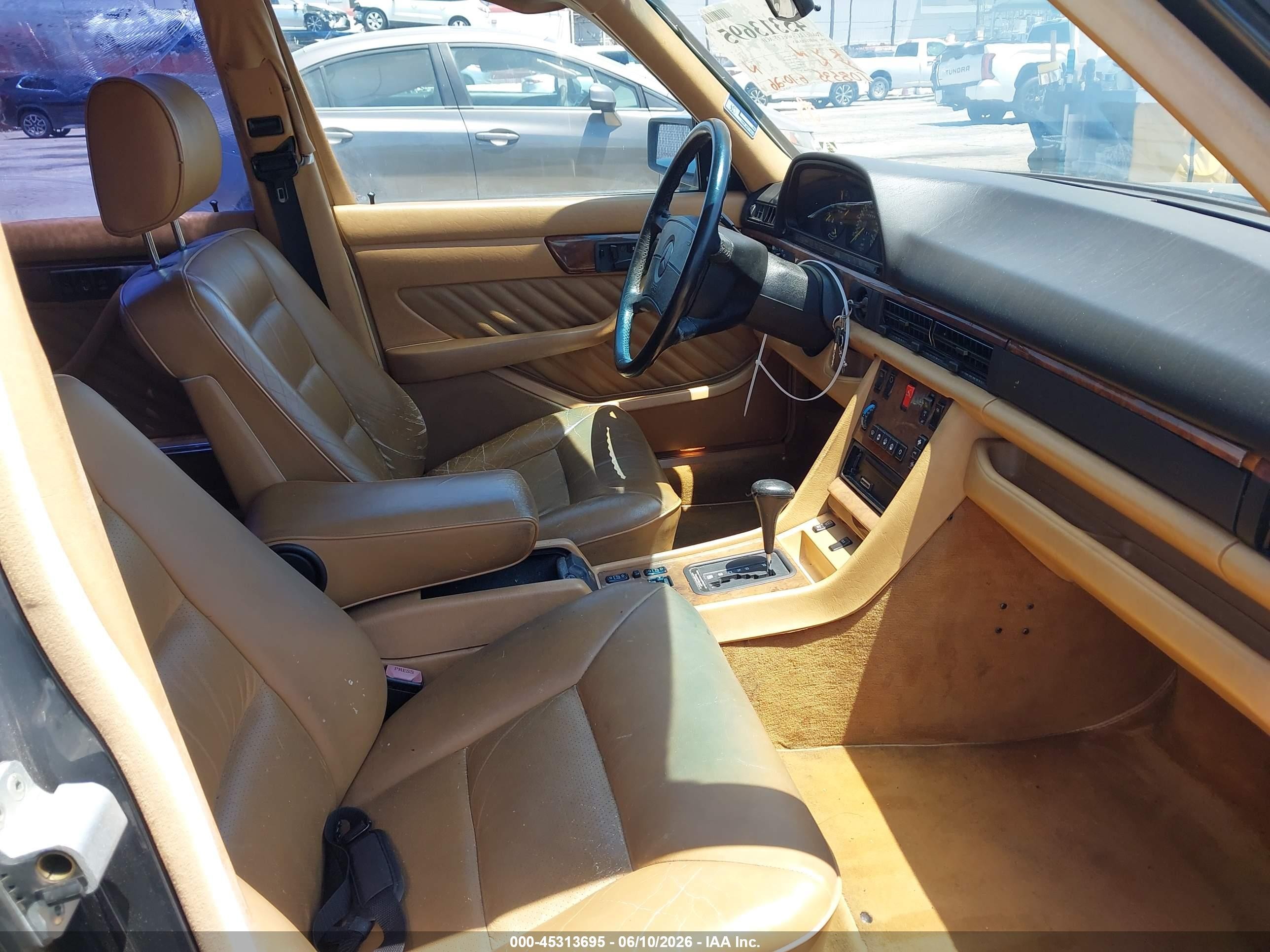1990 Mercedes-benz 560 Sel Green vin: WDBCA39E2LA501303