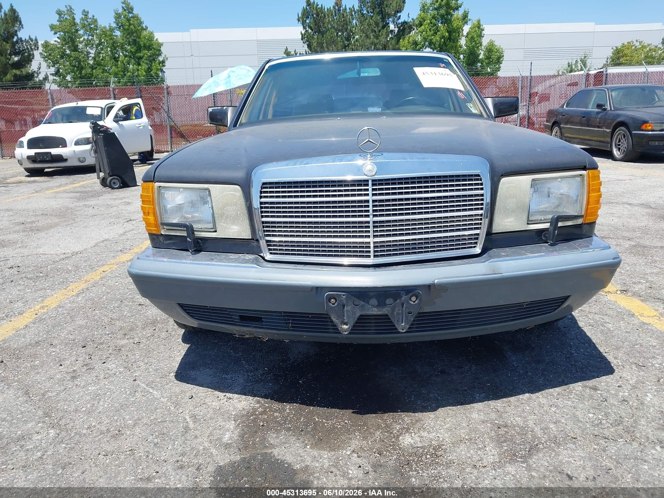 1990 Mercedes-benz 560 Sel Green vin: WDBCA39E2LA501303